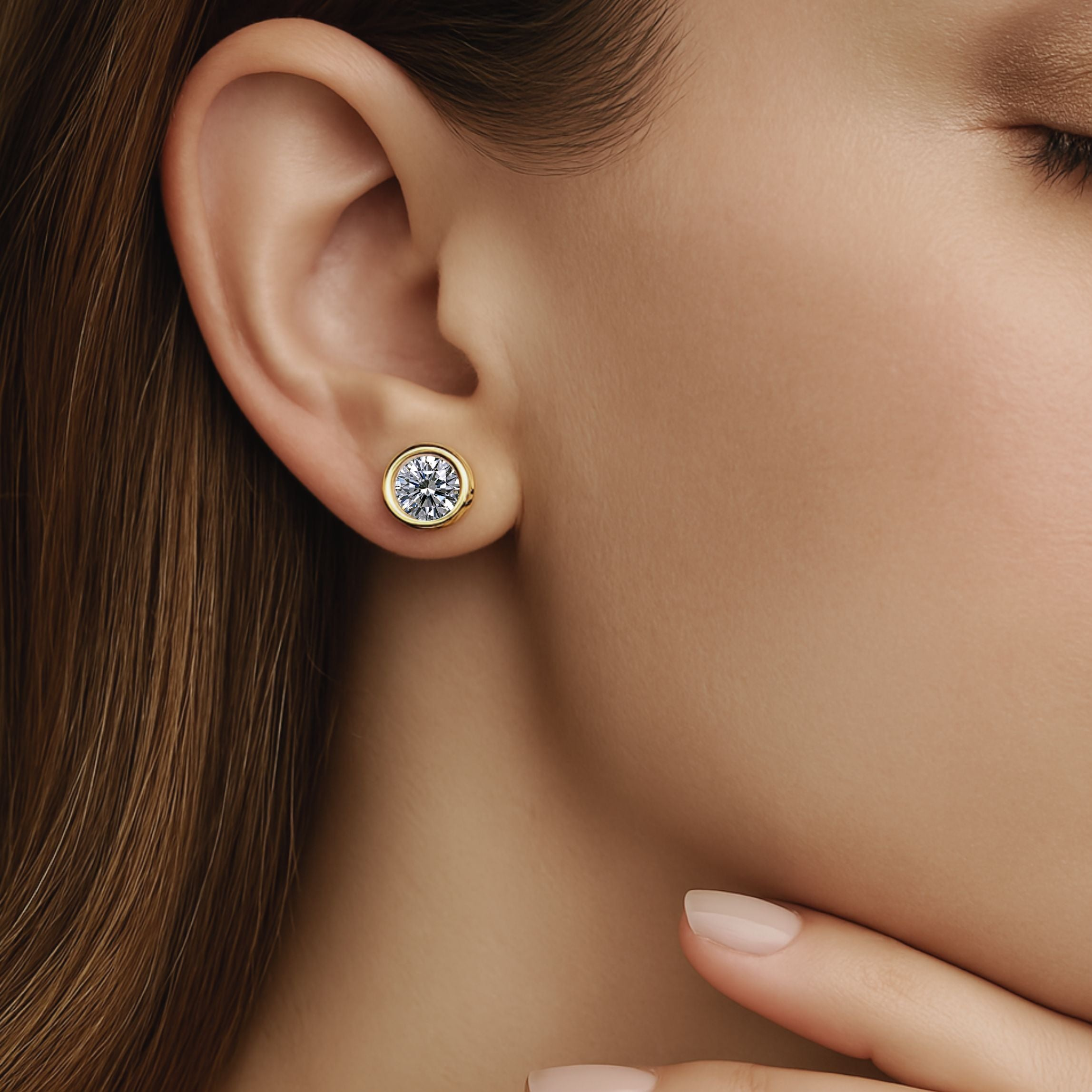 crafted diamond earrings with traceable origin – CAREDIAMONDS